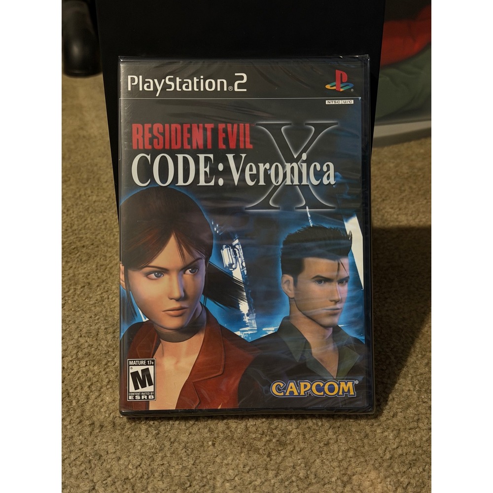 Resident Evil Code Veronica X PS2 PlayStation 2 Capcom New Sealed